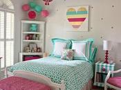 Dormitorio juvenil lleno color