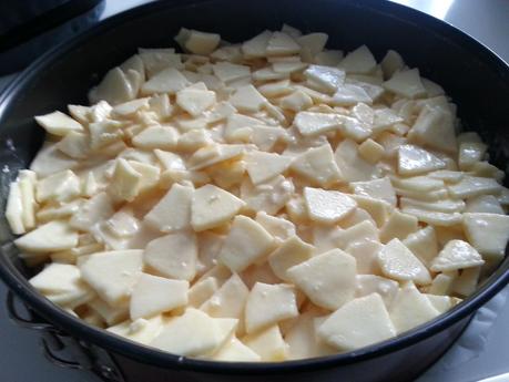 TARTA DE MANZANA LIGHT