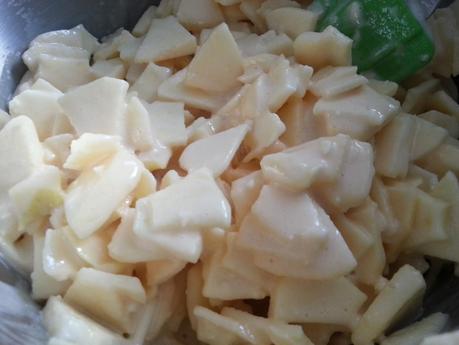 TARTA DE MANZANA LIGHT