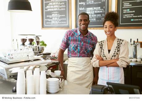 Female Owner Of Coffee Shop