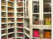 fin, zapatos bolsos estupendamente organizados