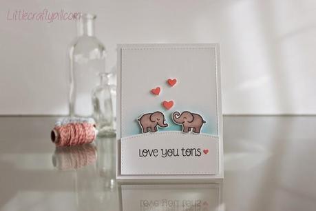 Love you tons: a Valentine's card