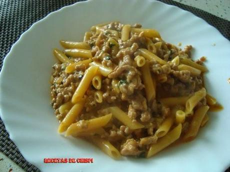 MACARRONES A LA BOLOÑESA