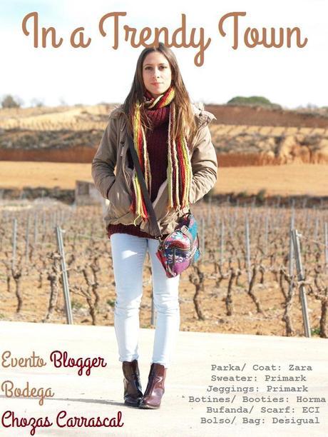 Outfit: Evento blogger Bodega Chozas Carrascal