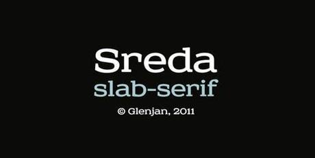 Sreda_Font