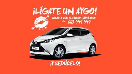 ¿Serías capaz de ligarte un coche por WhatsApp? #LigateUnAYGO