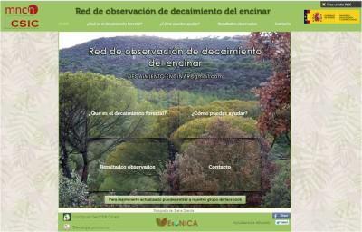 Red de Observación de Decaimiento del Encinar