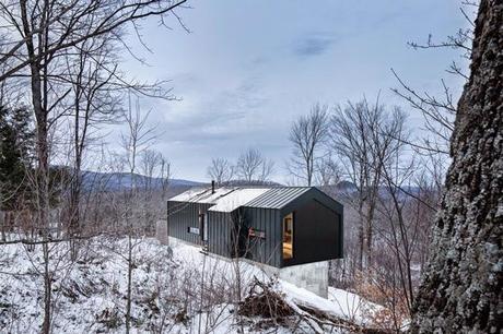 Cabana Miniamalista en Quebec