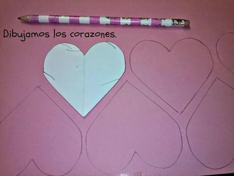 DIY SAN VALENTÍN (I):  UNA GUIRNALDA CON MUCHO CORAZÓN