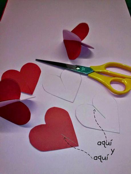 DIY SAN VALENTÍN (I):  UNA GUIRNALDA CON MUCHO CORAZÓN