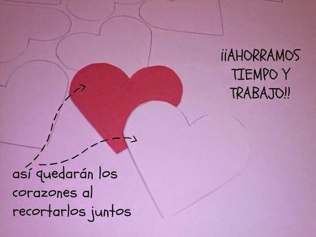 DIY SAN VALENTÍN (I):  UNA GUIRNALDA CON MUCHO CORAZÓN