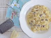 Tagliatelle salsa jamón pato trufa negra