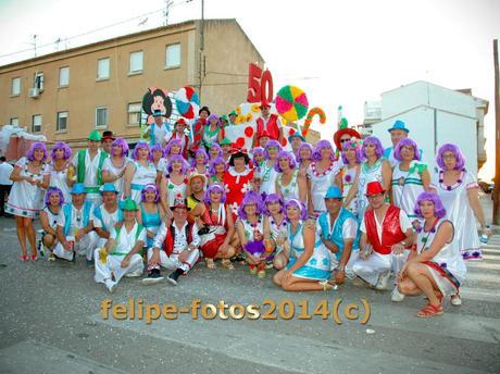 Cabalgata 2014 fiestas de Casas Ibáñez