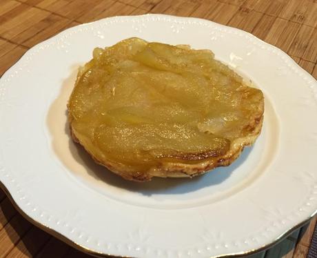 Tarta tatin de manzana