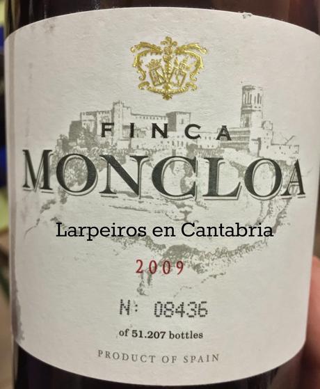Vino Tinto Finca Moncla 2009: Agradable Sorpresa