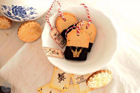 Galletas de té . Alicia en el pais de las maravillas  #unagalletauncuento