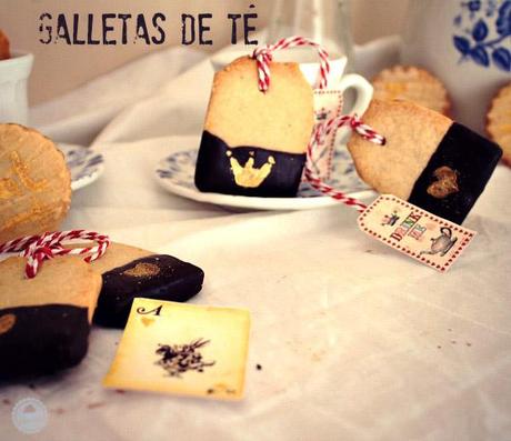 Galletas de té . Alicia en el pais de las maravillas  #unagalletauncuento