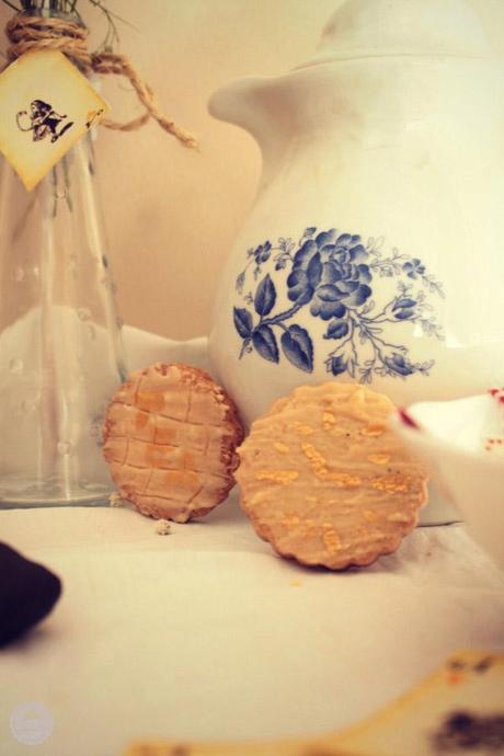 Galletas de té . Alicia en el pais de las maravillas  #unagalletauncuento