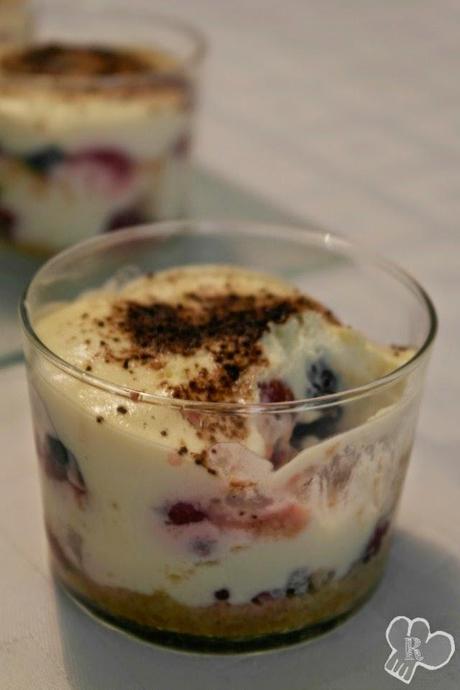 Tiramisu de frutos rojos