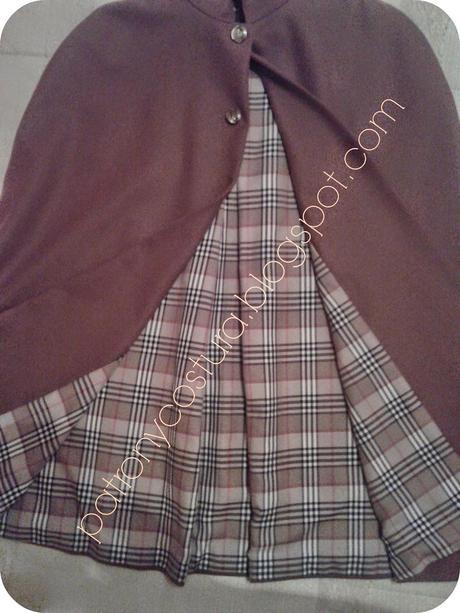 cortar y coser una capa - cosemos juntas noviembre 2014 patronycostura.blogspot.com