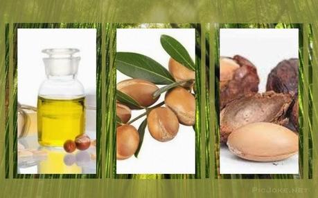 Aceite de algan para el brillo del cabello