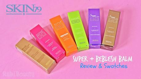 rubibeauty review opinion personal Super + Beblesh Balm BB Cream Skin 79 Hot pink orange vip gold snail silky purple