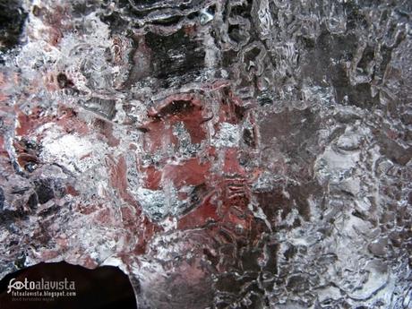 Detrás del hielo. Fotografía creativa - Fotografía decorativa