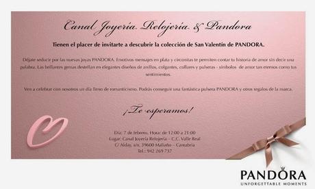 Pandora, fiesta presentación de la colección San Valentín 2015