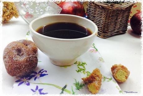 Rosquillas de naranja con azúcar y canela