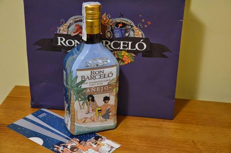 Mi botella de Ron Barceló ilustrada por Moderna de Pueblo!!!!