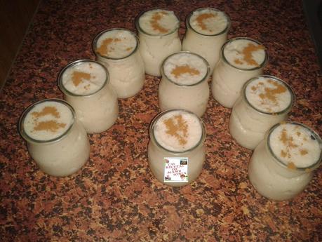 MOUSSE DE ARROZ CON LECHE