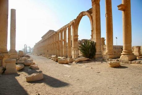 Las ruinas de Palmira