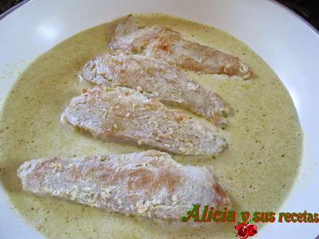 PECHUGAS DE POLLO AL CURRY DE MADRÁS