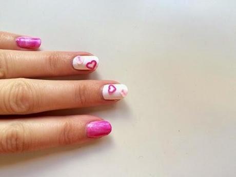 Manicura para San Valentín