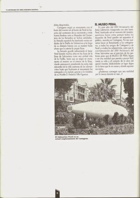En el centenario del Arma Submarina española.