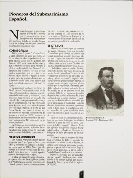 En el centenario del Arma Submarina española.