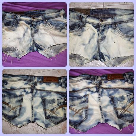 Diy: como hacer unos shorts desteñidos