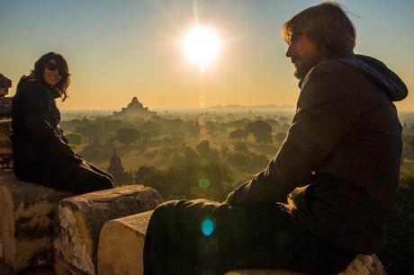 El madrugón ha merecido la pena! Amanecer en Bagan