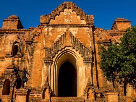 Haciendo el flamenco en Bagan