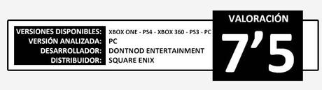 Valoracion 2015 Life os Strange