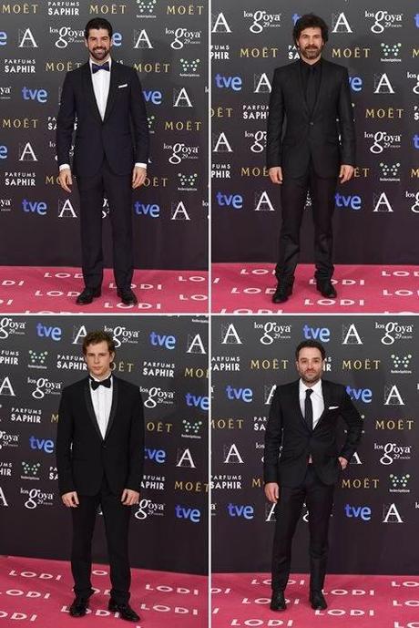 Premios Goya 2015. Los Modelitos de la Alfombra Rosa.