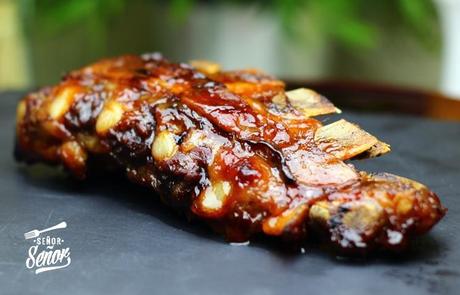 Costillar asado en Salsa Teriyaki