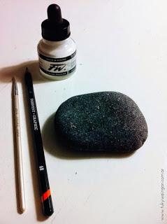 Dibujando piedras