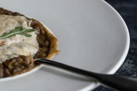 LENTEJAS CON NATILLAS DE HONGOS