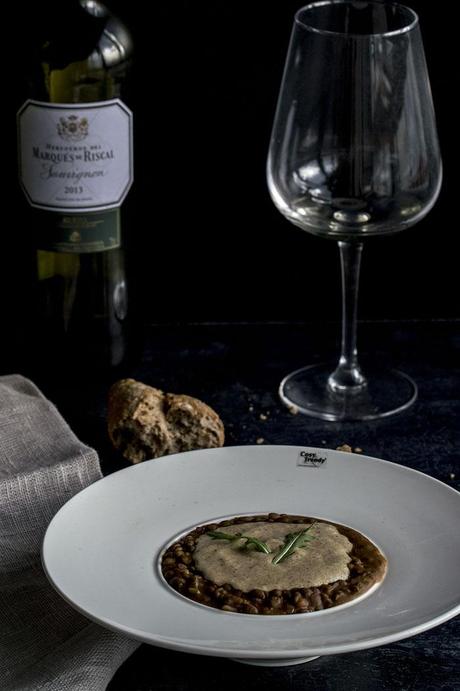 LENTEJAS CON NATILLAS DE HONGOS