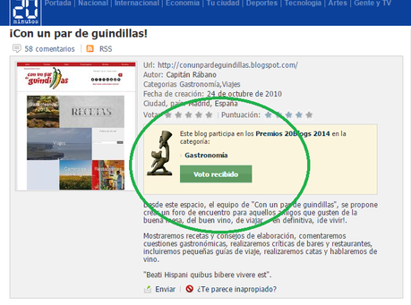 Participamos en los Premios 20Blogs Participamos en los Premios 20Blogs