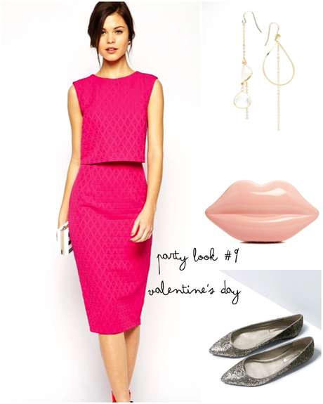 Party Look. Valentine's day