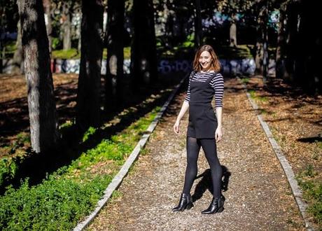 Look Mono+Top de Rayas