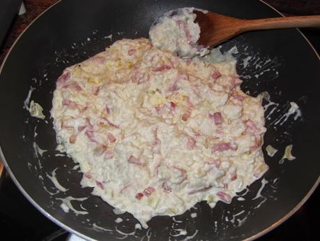 ARROZ A LA CARBONARA