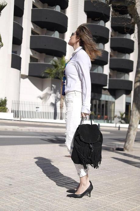 Black biker and white boyfriend